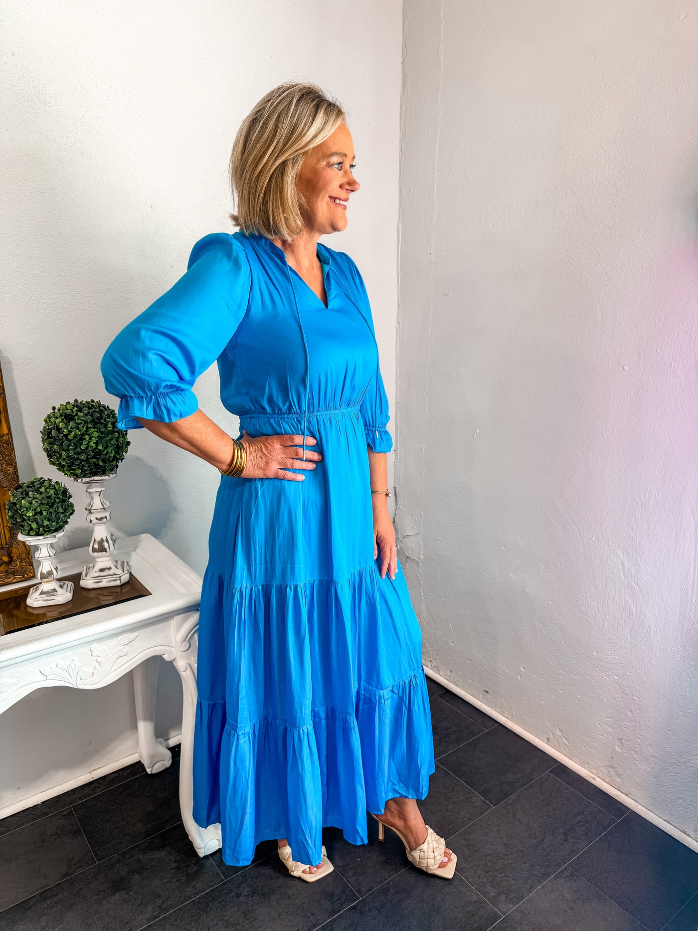 Malibu Blue Maxi Dress