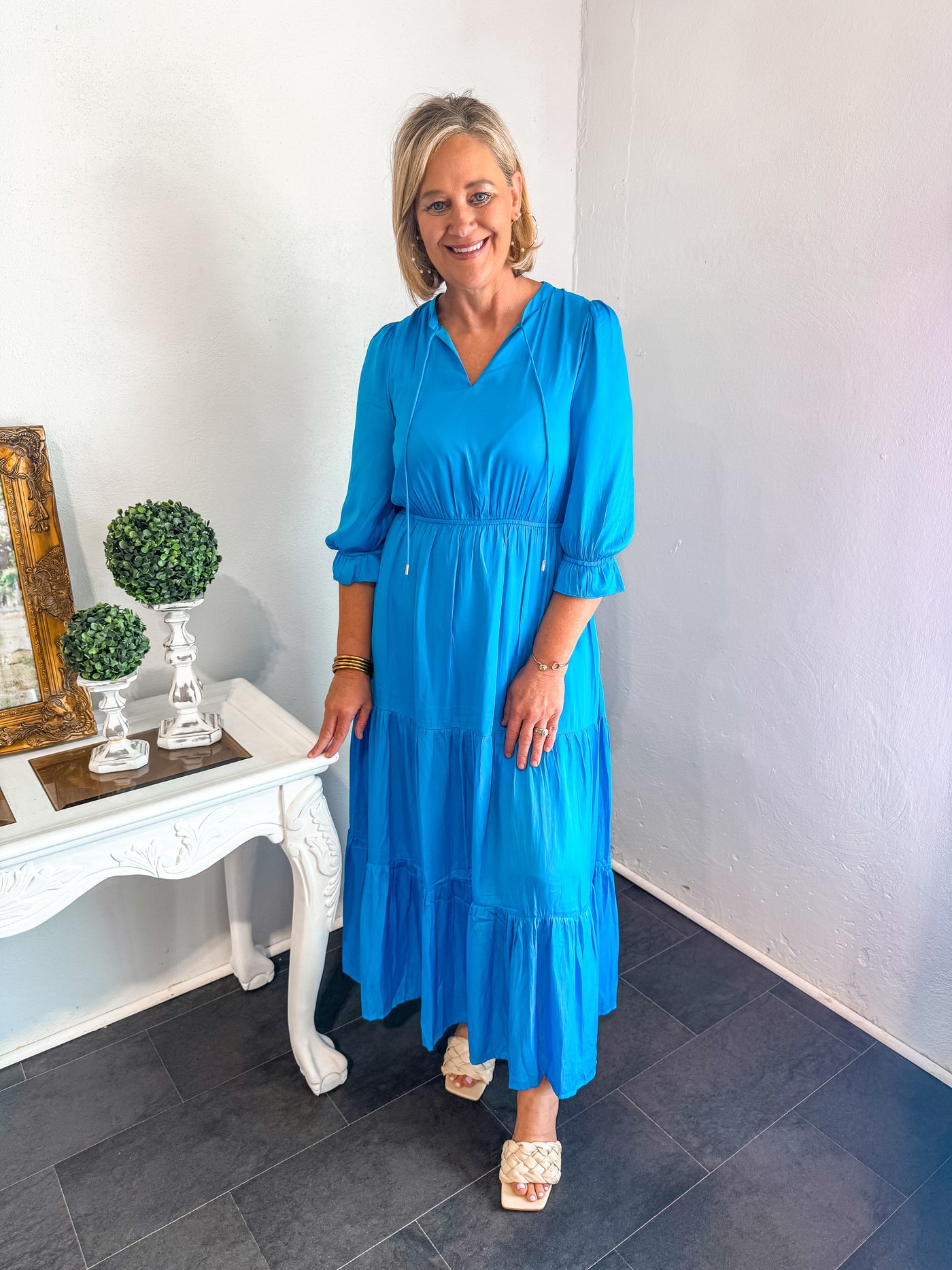 Malibu Blue Maxi Dress