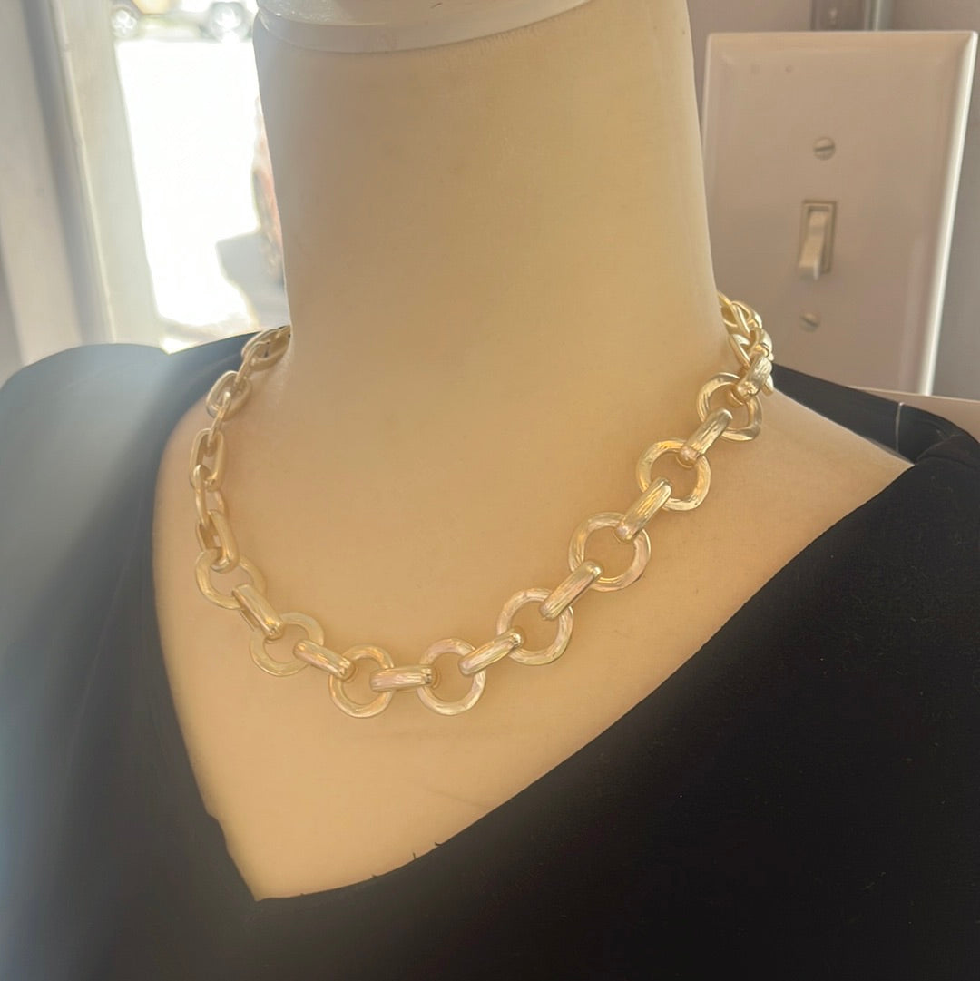 Stunning Light Gold Necklace