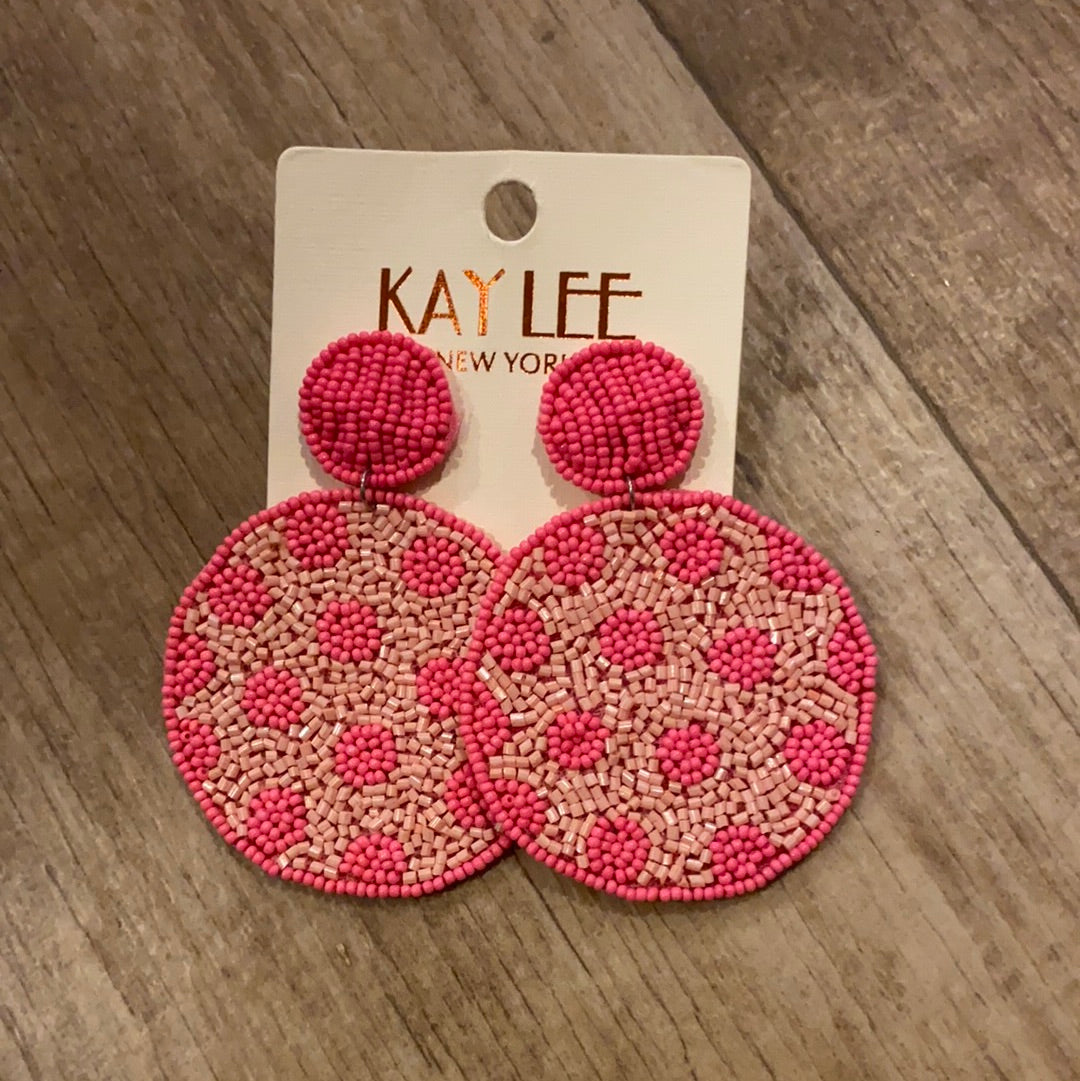 Kaylee Pink Earrings