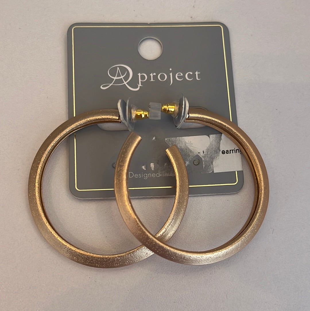 Medium Gold Hoops