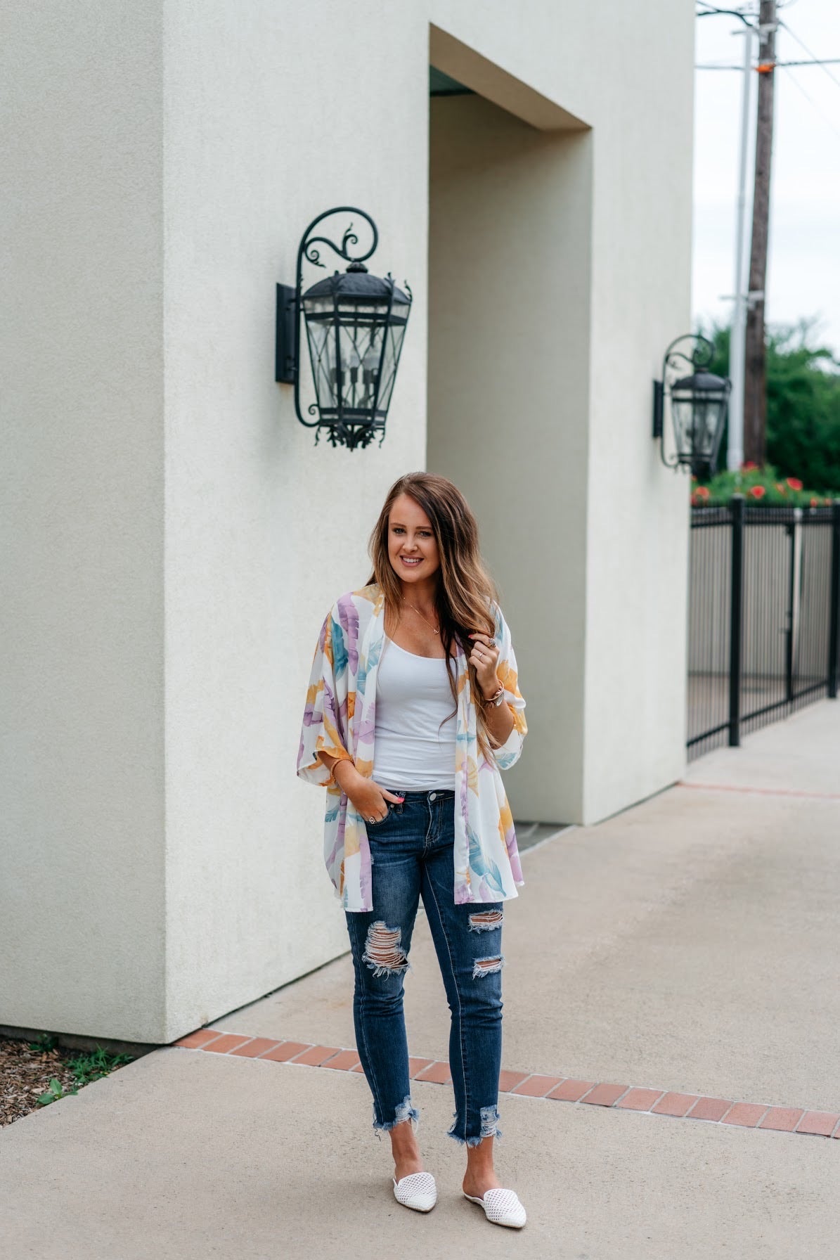 Multi Colored Summer Kimono