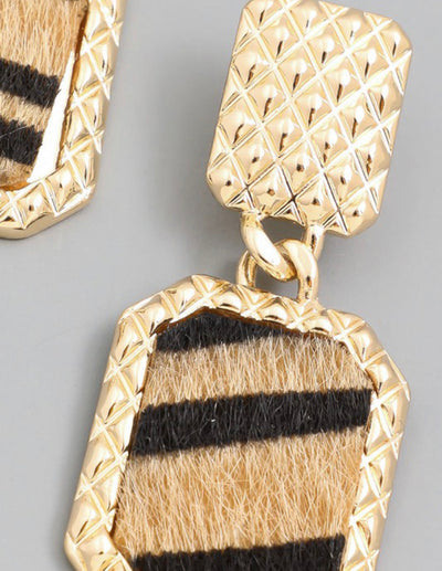 Tiger Drop Earrings