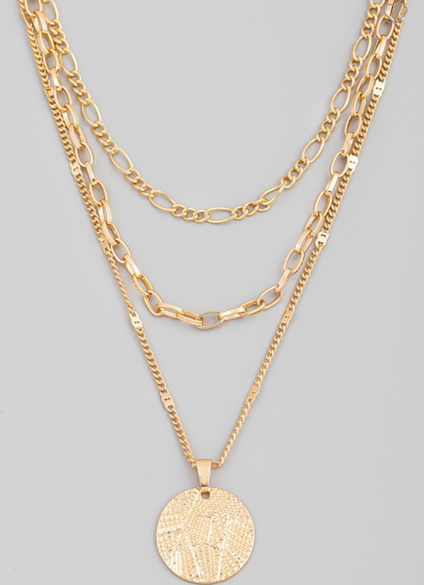 Gold Coin Necklace